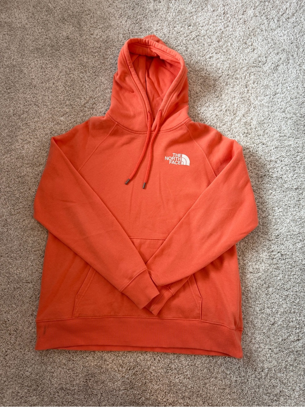 Coral North Face Hoodie